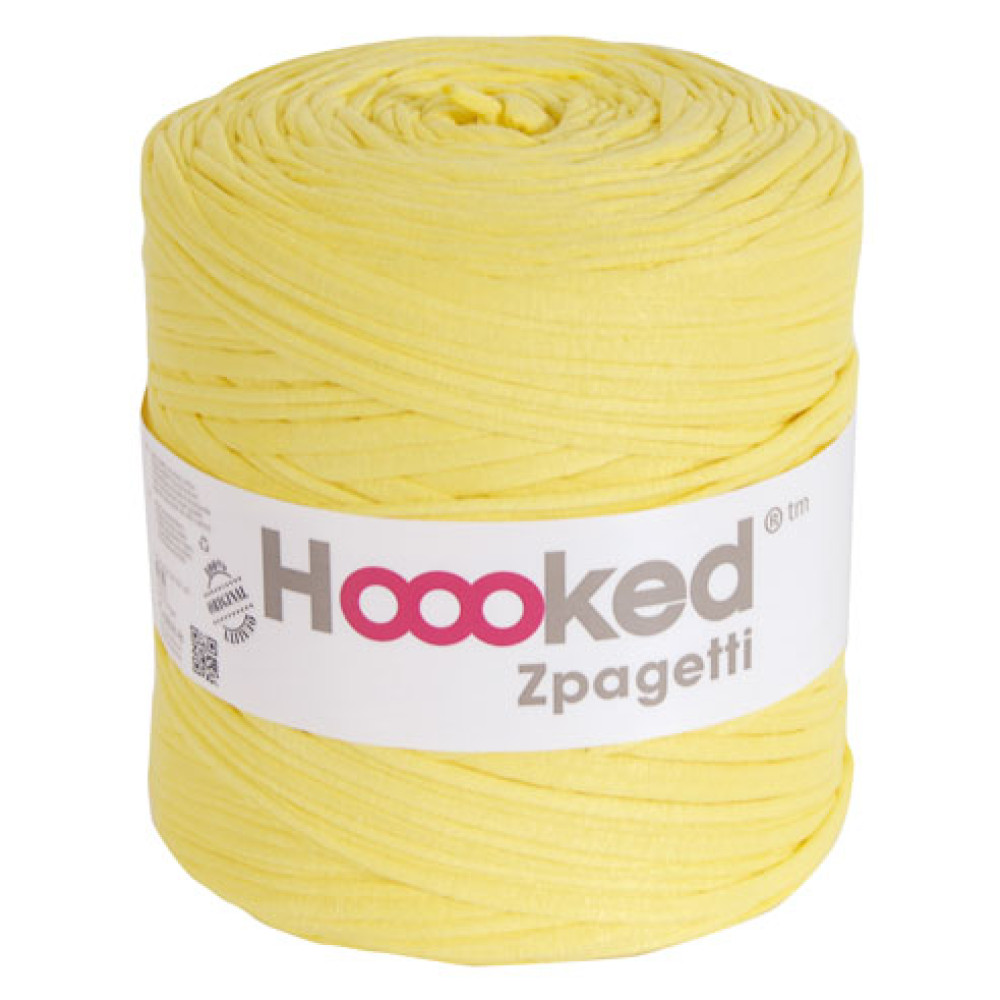 Hoooked Zpagetti - Macro Hilo para Crochet - Amarillo